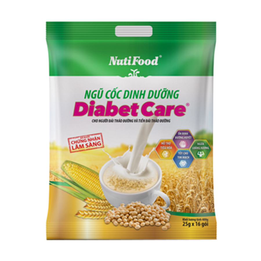 Bột Ngũ Cốc Diet Care Nutifood 25 Gói X16g