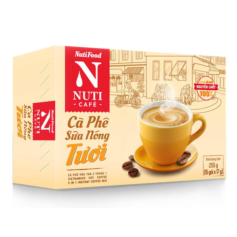 Cà phê nóng Nuticafe 17G