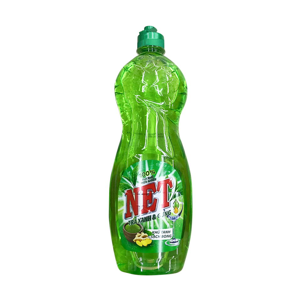 N­ước rửa chén trà xanh gừng 750ML