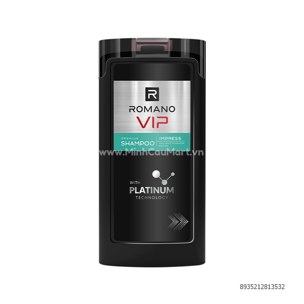 Dầu Gội ROMANO VIP IMPRESS 180ml - Minh Cầu Mart - Siêu thị trong tầm tay