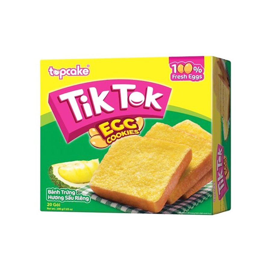 Bánh bơ trứng Tixtox 200g