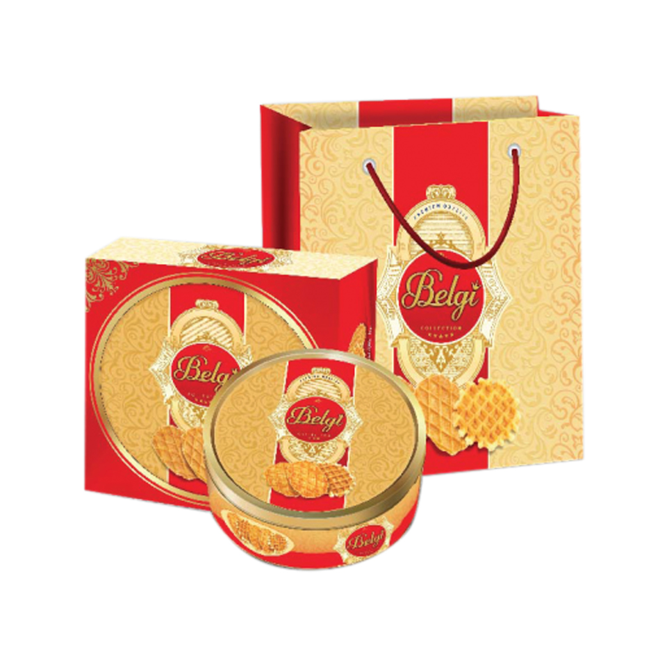 Bánh Belgi Hộp thiếc 350g