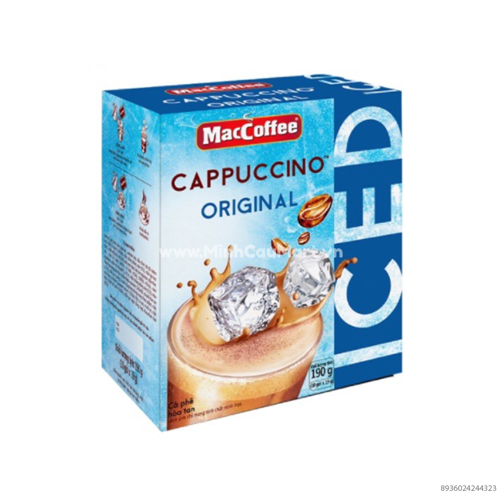 Cà Phê Cappuchino MacCoffe Hộp 190g