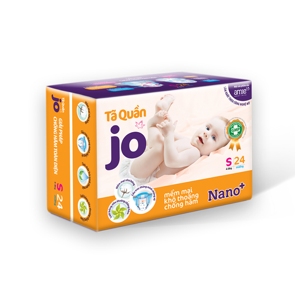 Tã quần Jo Size S 24 miếng