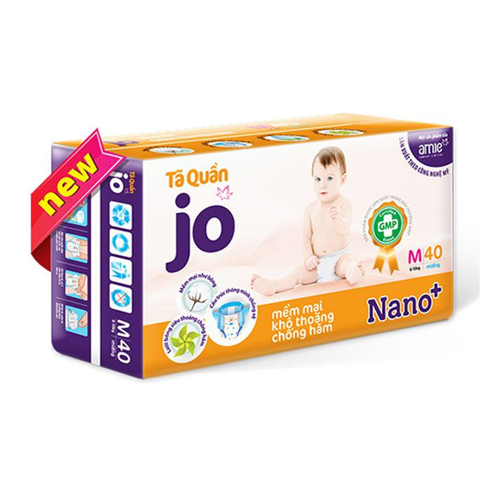 Tã quần Jo size M40 miếng
