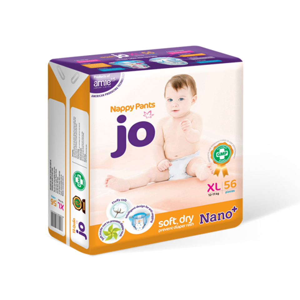 Tã quần - dán JO size XL56 miếng