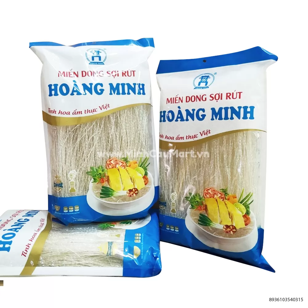 Miến Dong Sợi Rút Hoàng Minh 200g - Minh Cầu Mart - Siêu thị trong tầm tay