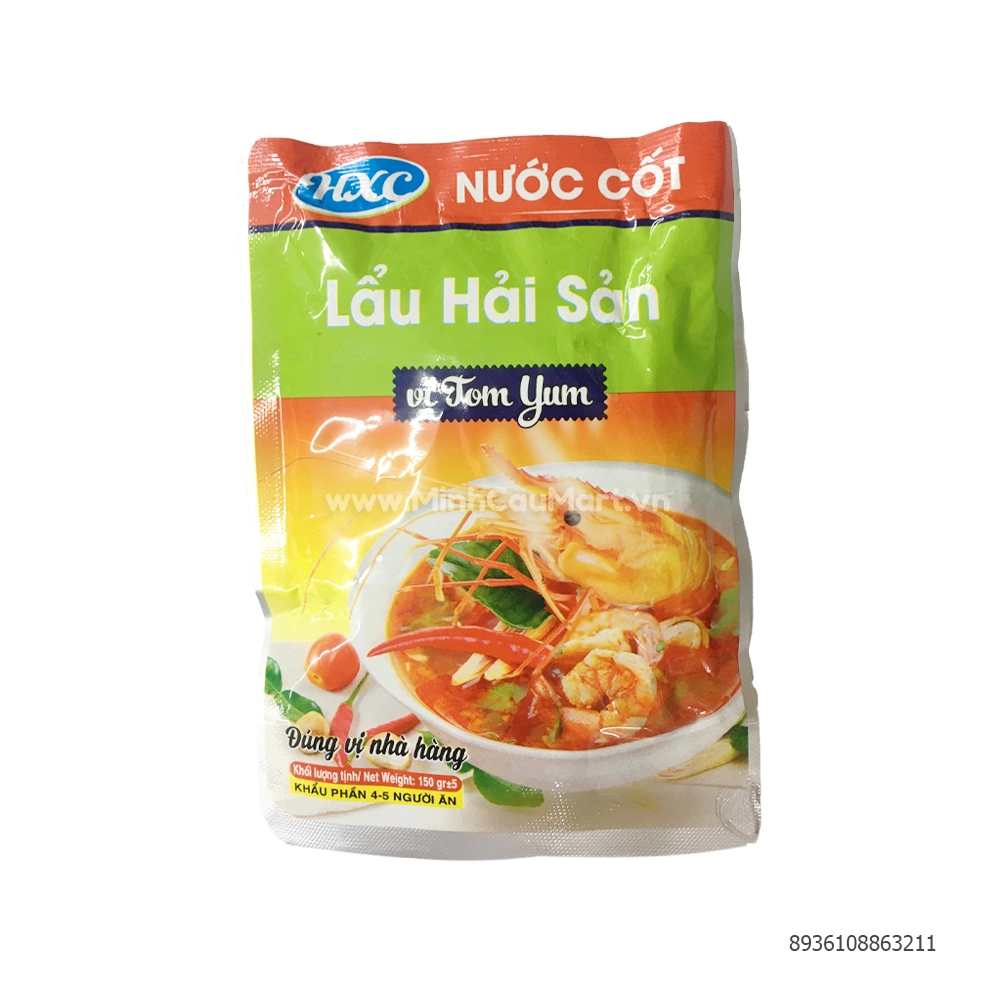 Nước Cốt Lẩu Hải Sản Vị Tom Yum HXC 150G - Minh Cầu Mart - Siêu thị ...