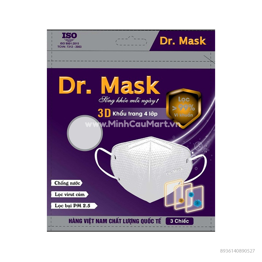 Khẩu Trang 3DS2 3 Chiếc