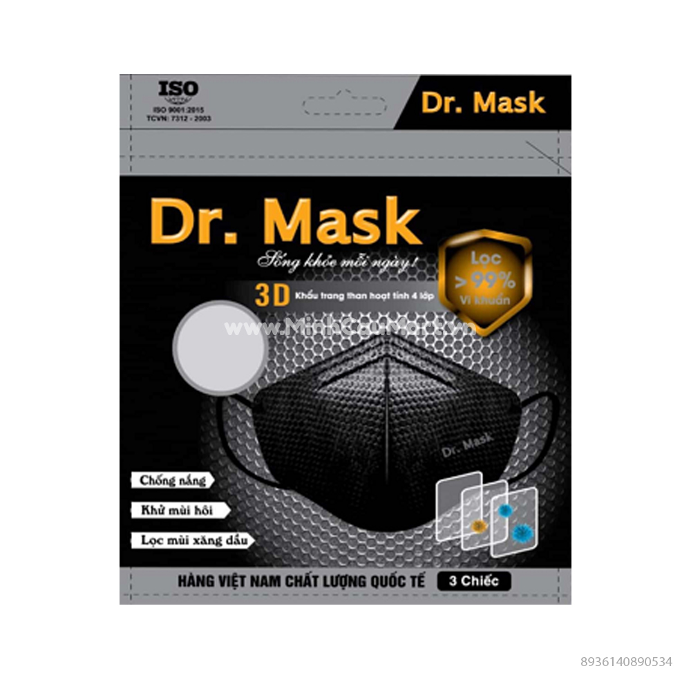 Khẩu Trang Y Tế Dr. Mask 3C 3DS3