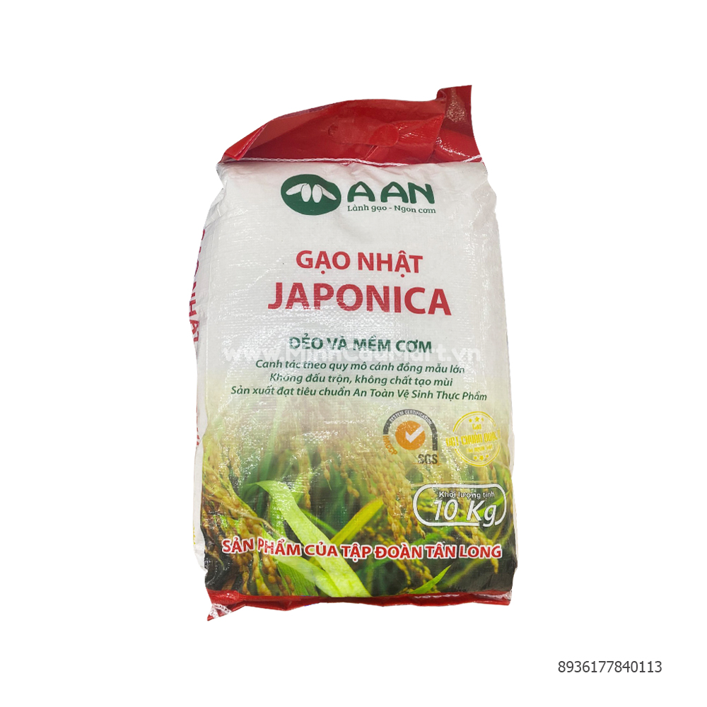 Gạo Nhật Japonica 10kg