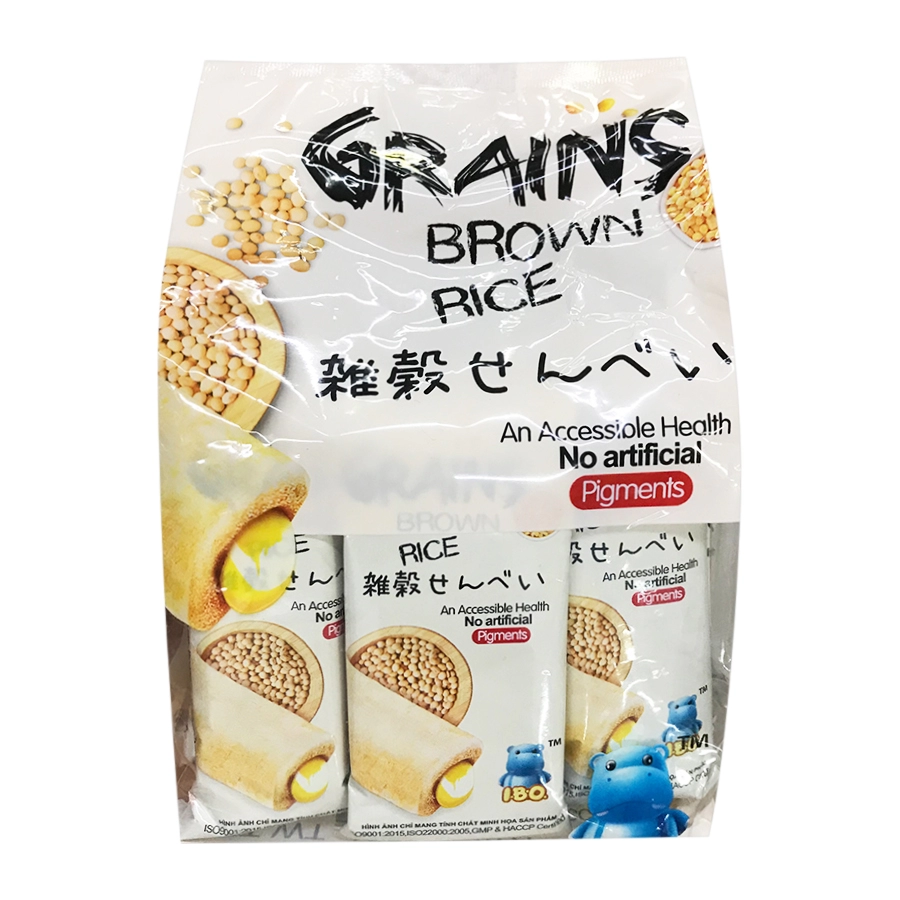 Bánh Sữa ống trứng sữa GRAINS IBO 160G - Minh Cầu Mart - Siêu thị trong tầm  tay