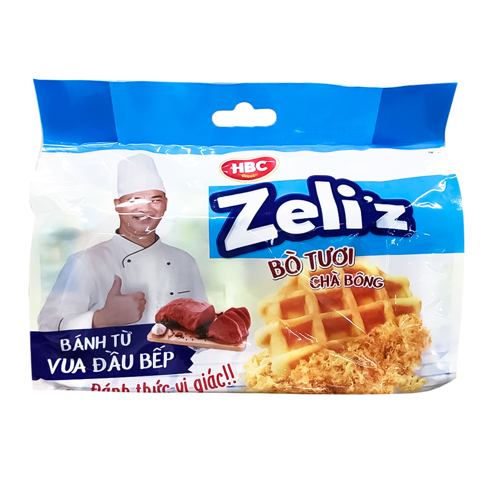 Bánh bò tươi chà bông Zeliz 156g