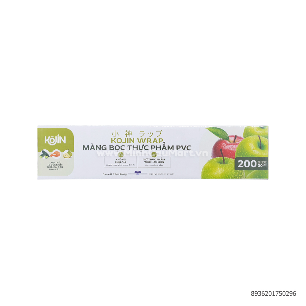 Màng Bọc Thực Phẩm Táo Xanh Kojin Wrap 200 30*60m