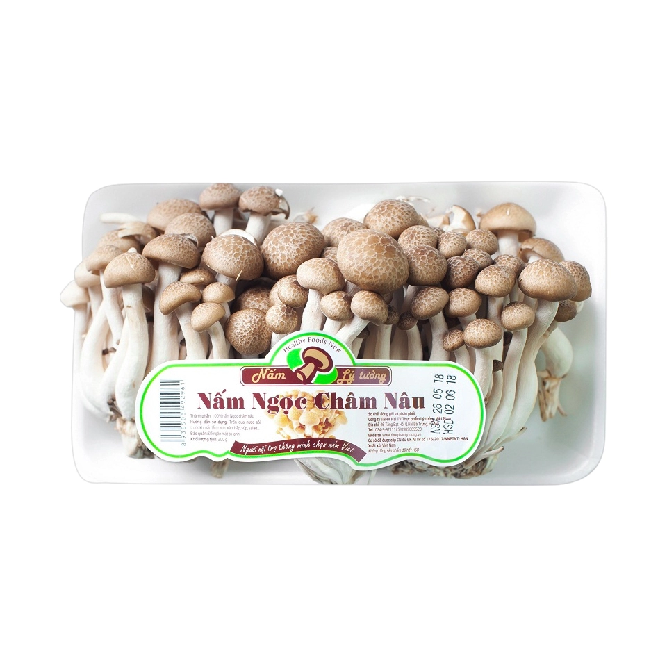 Nấm Ngọc Châm Nâu 200g - Minh Cầu Mart - Siêu thị trong tầm tay