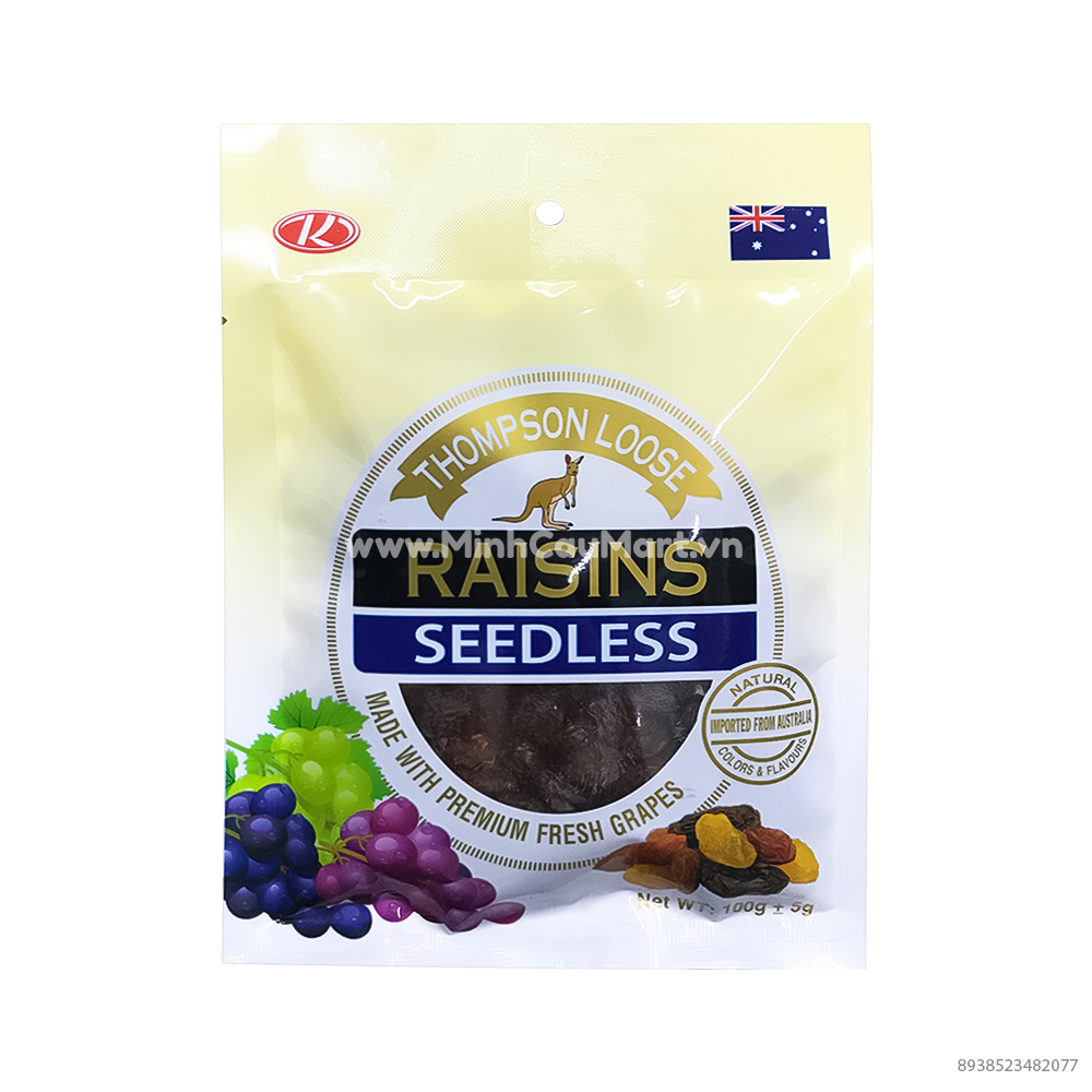 hình ảnh sản phẩm Nho Khô Raisins 100g