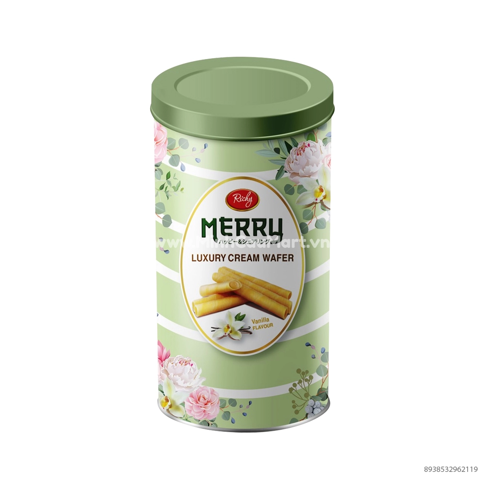 Bánh Quy Ống Richy Mery 208gr - Minh Cầu Mart - Siêu thị trong tầm tay