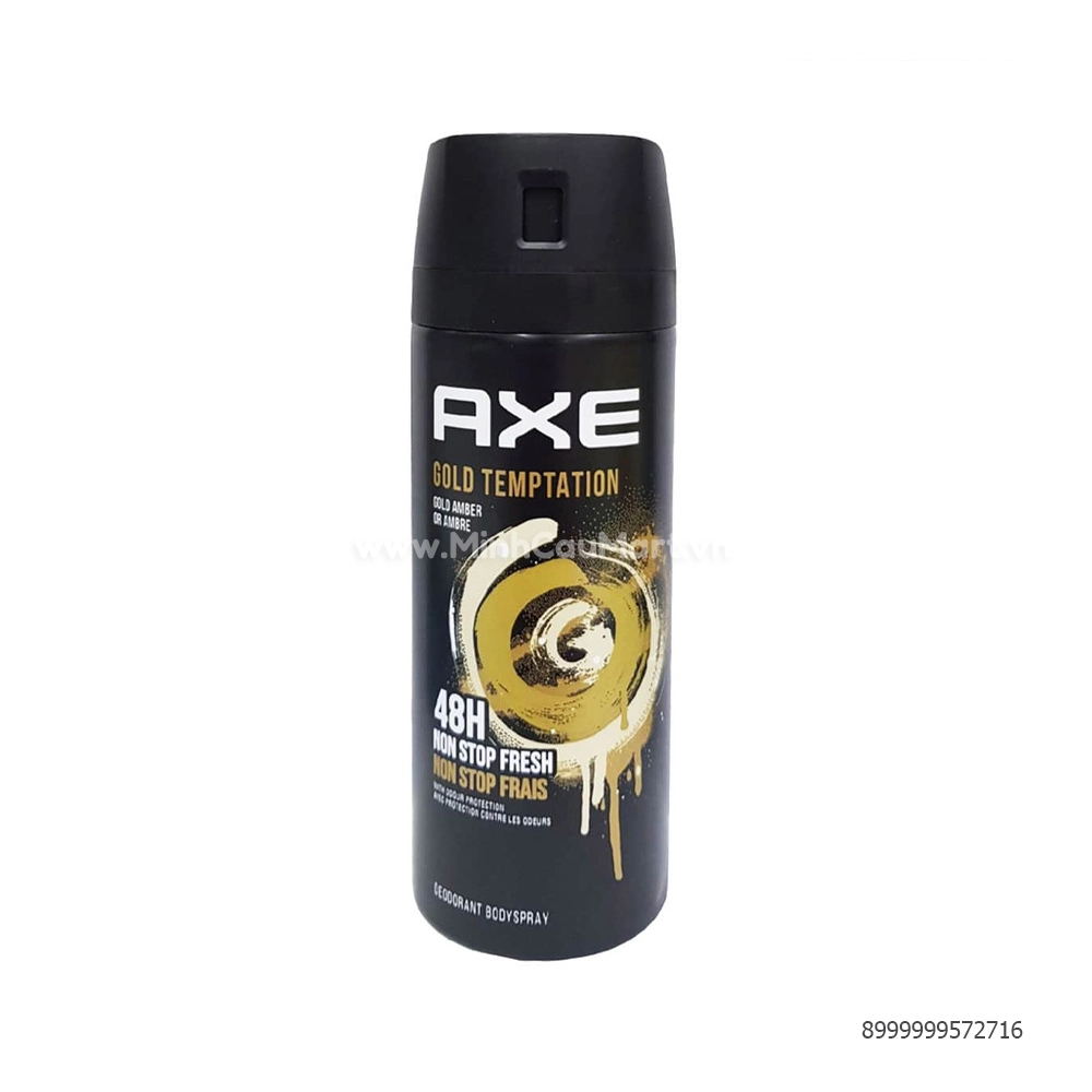 Xịt Khử Mùi AXE Gold Temptation Cocolux - Minh Cầu Mart - Siêu thị ...