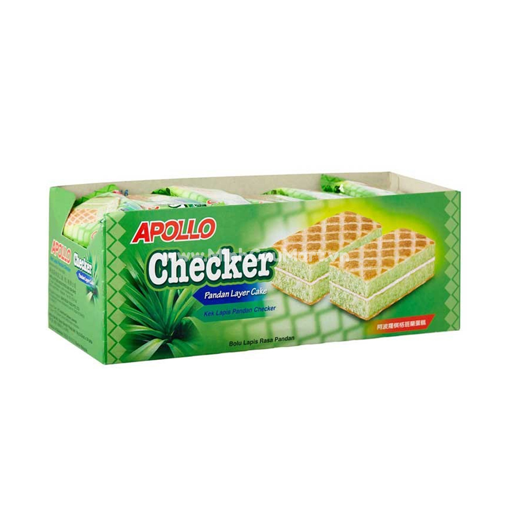 Bánh Apollo Checker Malaysia 18pcs