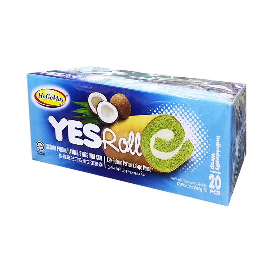 Bánh bông lan cuộn 360g vị dừa