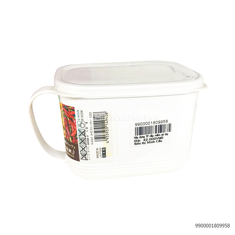 Hộp Nhựa Thực Phẩm Nakaya Có Tay Cầm