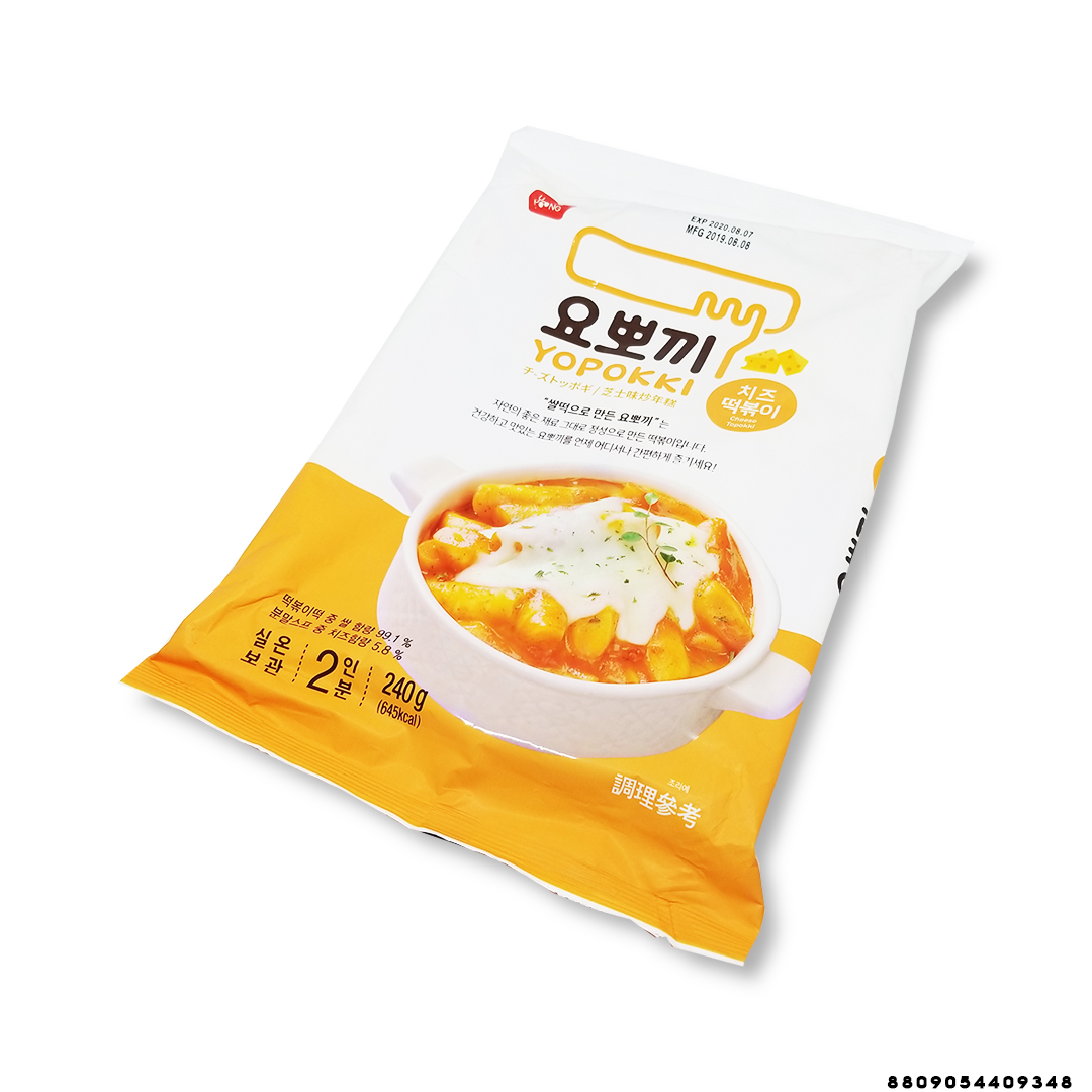 Bánh Gạo Toppoki Vị Phô Mai 240g