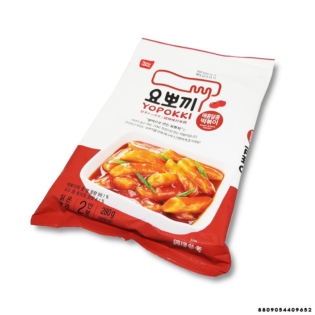 Bánh Topokki Hàn Quốc 280g