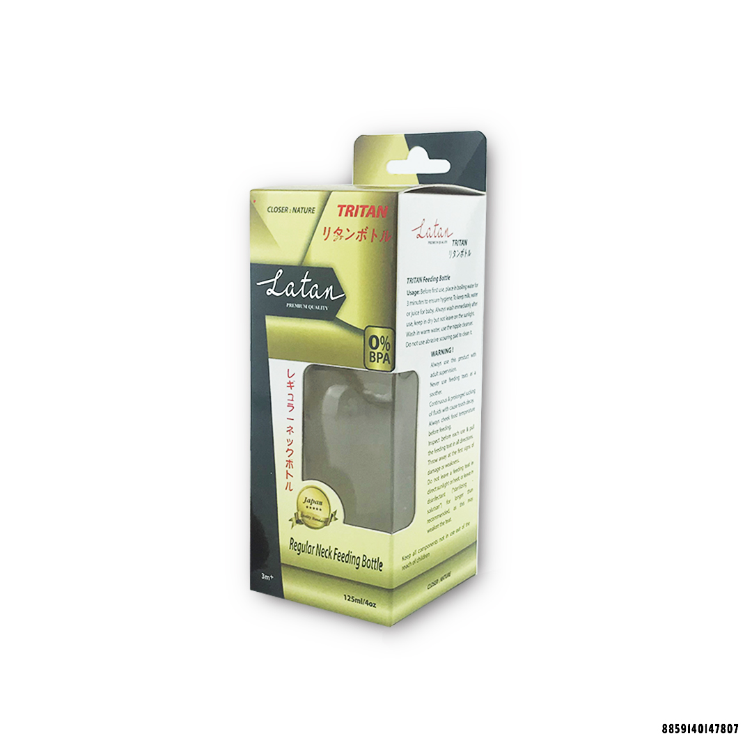 Bình Sữa Tritan Cổ Thường 125ML DA-LTR04BR