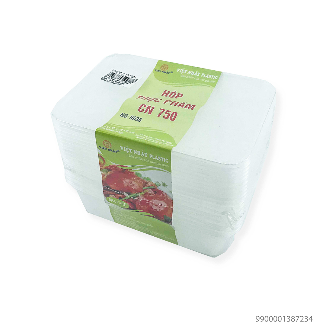 Bộ Hộp Thực Phẩm CN 750ml Việt Nhật