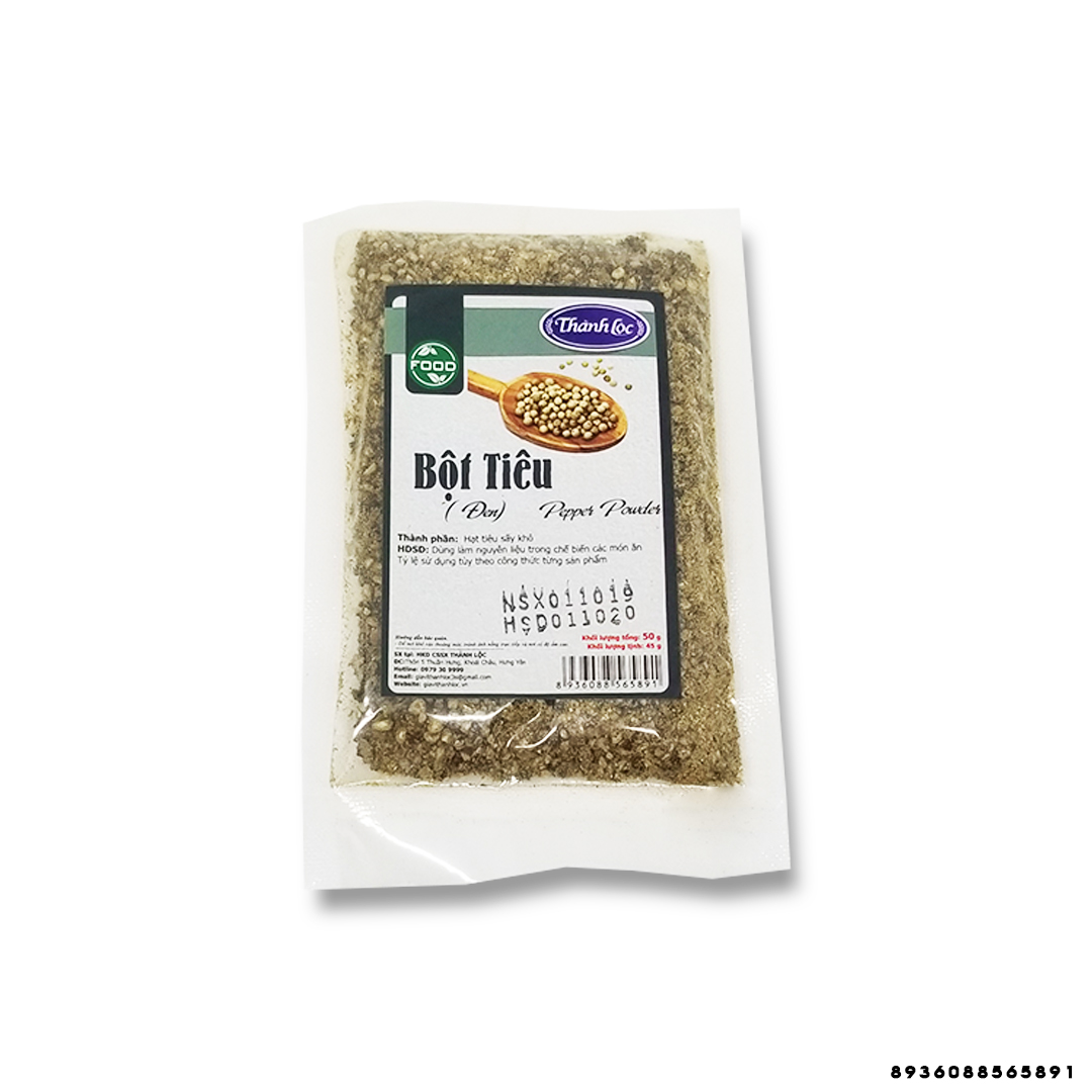 Bột Tiêu Đen Thành Lộc 50g