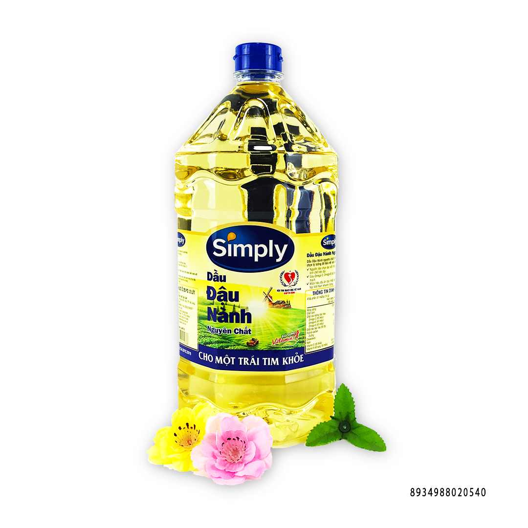Dầu Ăn Simply Đậu Nành 2000 ML