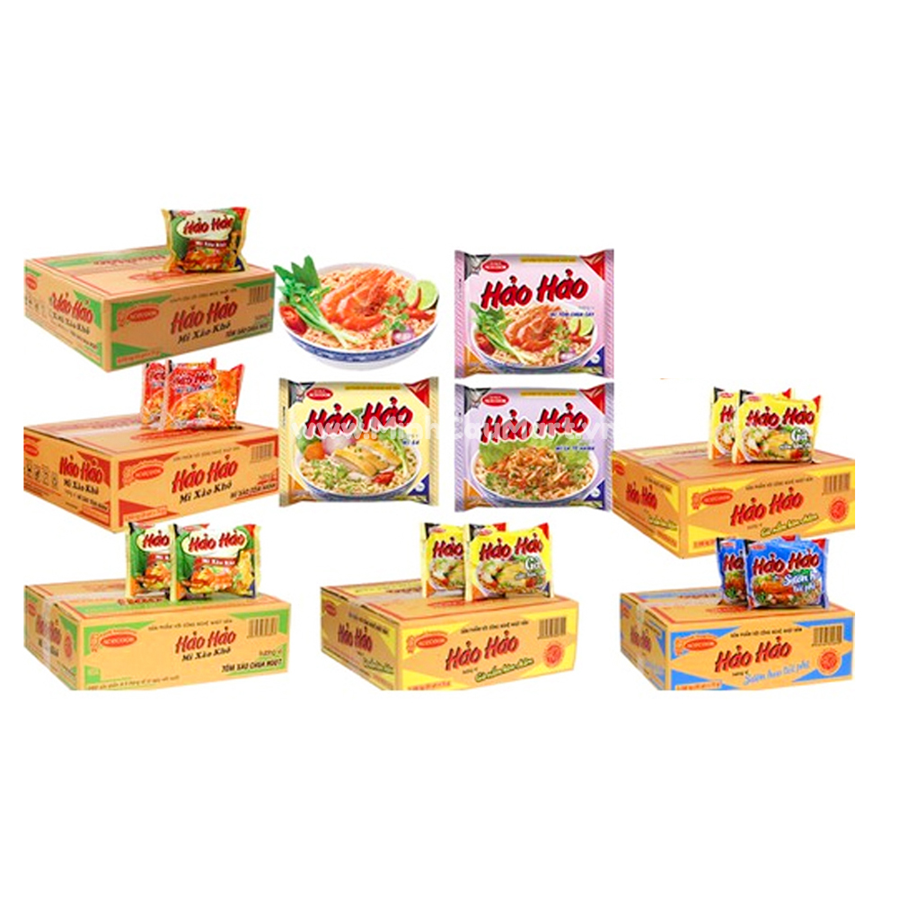 Thùng Mì Tôm Hảo Hảo Các Vị 75g