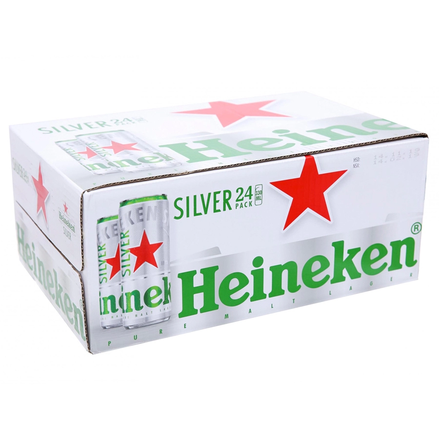 Thùng 24 Lon Bia Ken Silver 330ml Minh Cầu Mart Siêu Thị Trong Tầm Tay