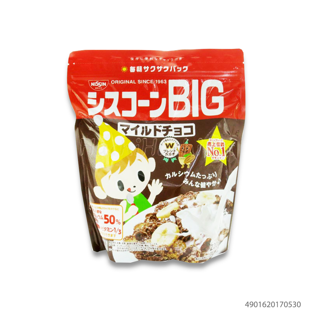 Ngũ Cốc Ăn Sáng Nissin Big Vị Socola 220G