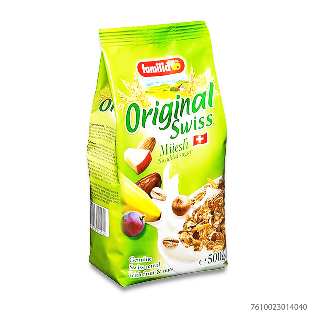Ngũ Cốc Giòn Trai Cây Sấy Familia 500g