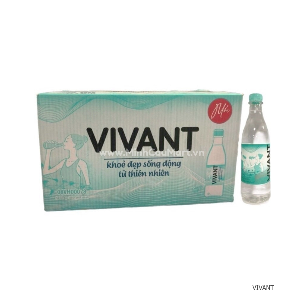 Nước khoáng thiên nhiên Vivant 500ml*24 - Minh Cầu Mart - Siêu thị ...