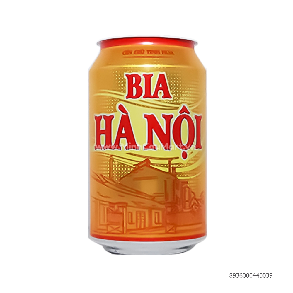 Bia lon Hà Nội 330ML - Minh Cầu Mart - Siêu thị trong tầm tay