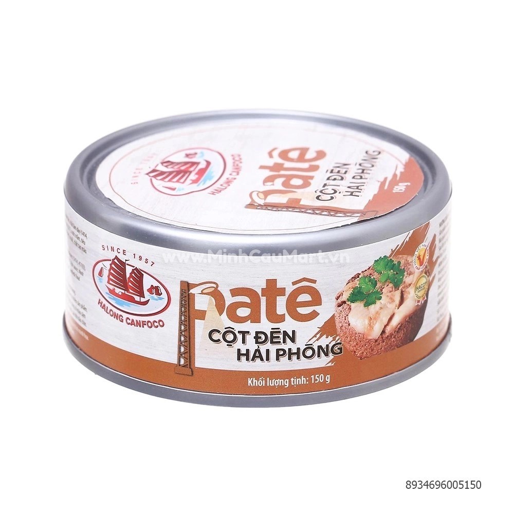 Pate cột đèn Hải Phòng Hạ Long 150gr