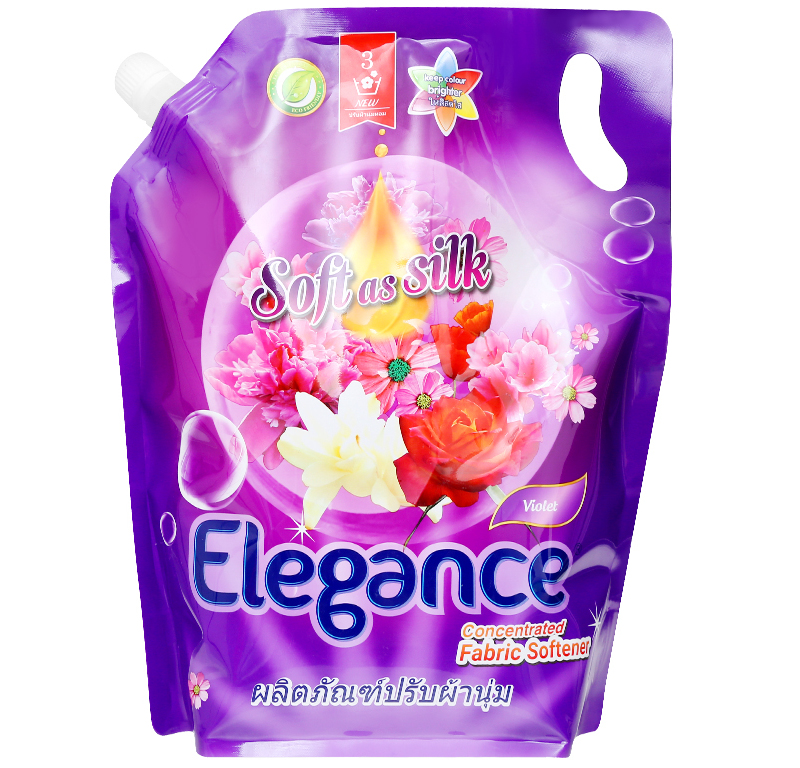 Nước Xả Vải Elegance 1800ml Màu Tím