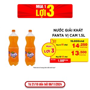 Nước Giải Khát Fanta Vị Cam 1.5L