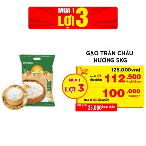 Gạo Trân Châu Hương 5kg