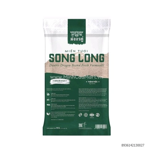 Miến tươi Song Long 1KG - Minh Cầu Mart - Siêu thị trong tầm tay