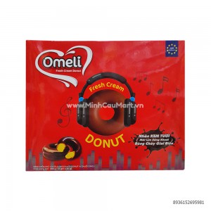 Bánh Mềm Omeli Chocolate Pie Donut Vị Chuối 300g