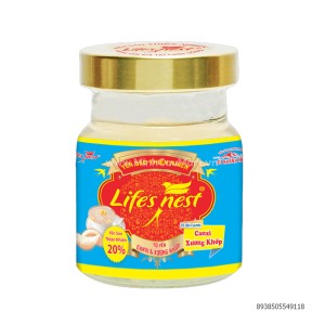 Yến sào Life nest canxi 20% - 4 lọ/kẹp
