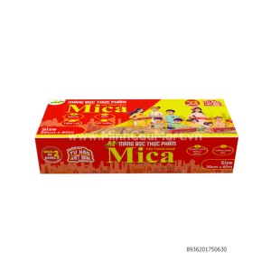 Màng bọc thực phẩm PVC nhãn hiệu Mica advanve 30cm x 60cm